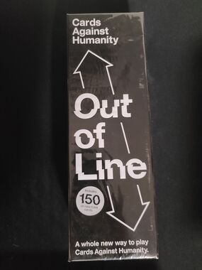 Cards Against Humanity Out of Line Party Game